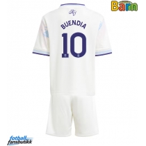 Aston Villa Emiliano Buendia #10 Tredjedraktsett Barn 2025-26 Kortermet (+ Korte bukser)